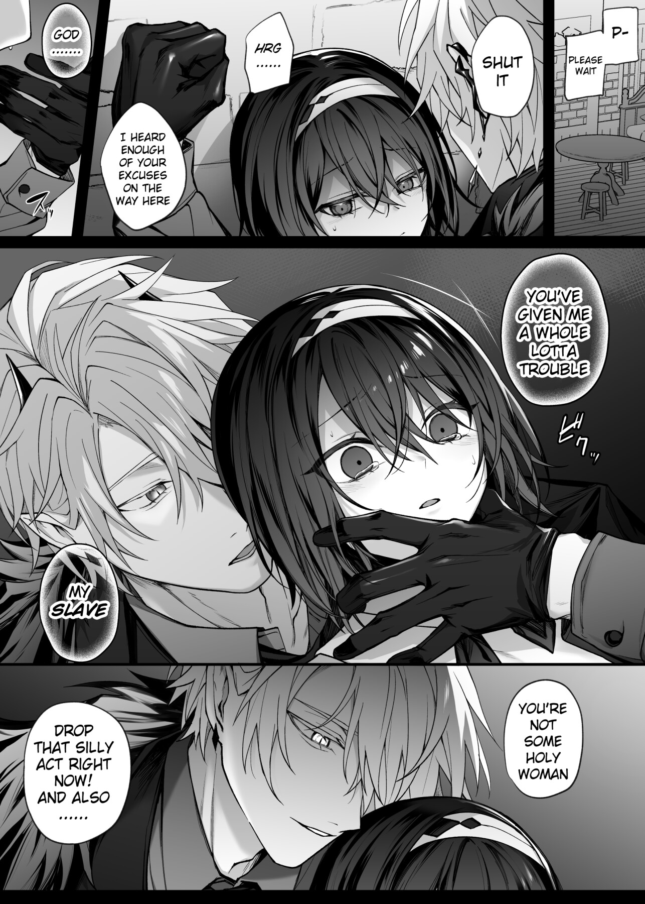 Hentai Manga Comic-The Hero's Party's Holy Woman was an Incubus's Slave.-Read-7